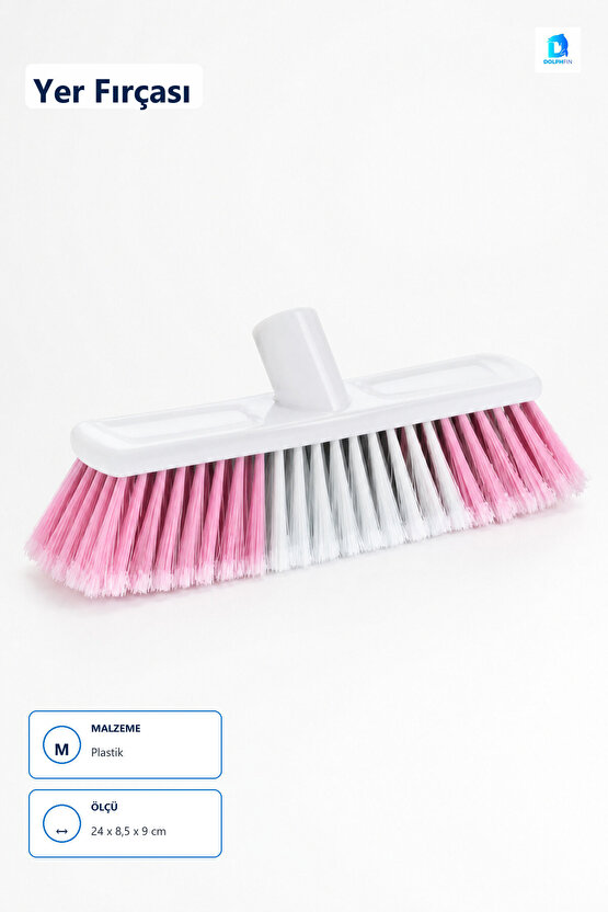 Yer Fırçası 17 cm Çok Renkli Plastik