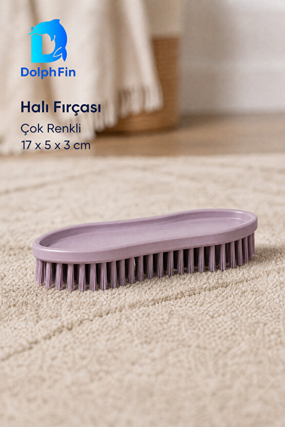 Halı Fırçası Çok Renkli Plastik 17 x 5 x 3 cm