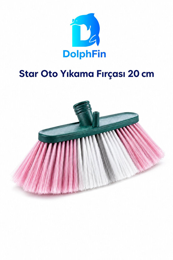 Star Oto Yıkama Fırçası 20 cm Çok Renkli