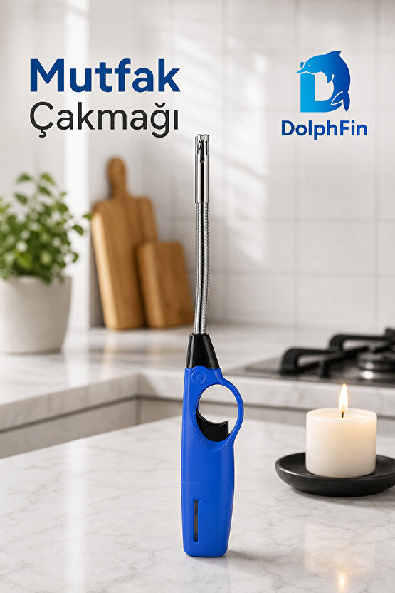 Esnek Uçlu Mutfak Çakmağı Kamp Ocak Mangal Barbekü