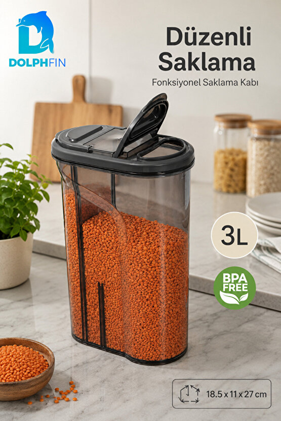 Fonksiyonel Erzak Kabı Mutfak Erzak Buzdolabı Saklama Kabı