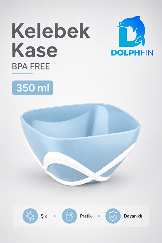 Kelebek Kase 350 ml BPA Free Dekoratif Sunum ve Çerez Kasesi