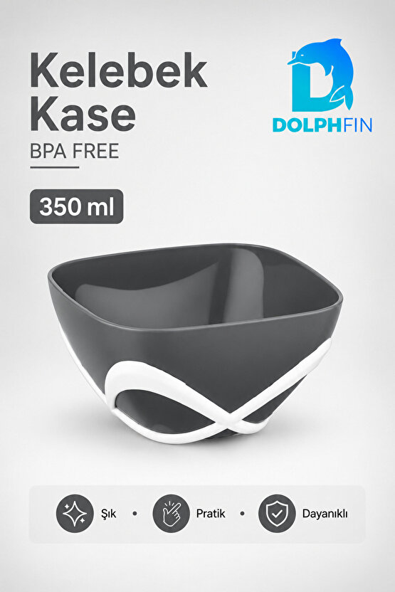 Kelebek Kase 350 ml BPA Free Dekoratif Sunum ve Çerez Kasesi