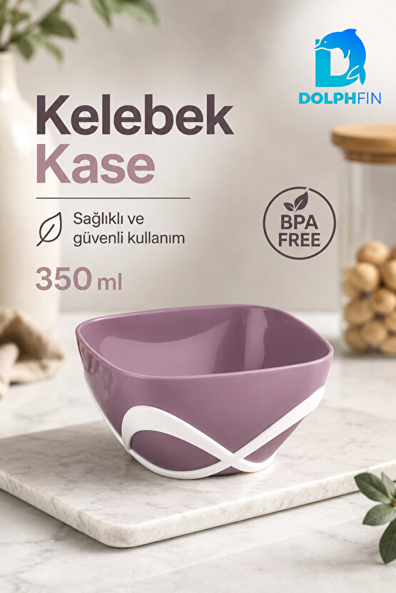 Kelebek Kase 350 ml BPA Free Dekoratif Sunum ve Çerez Kasesi