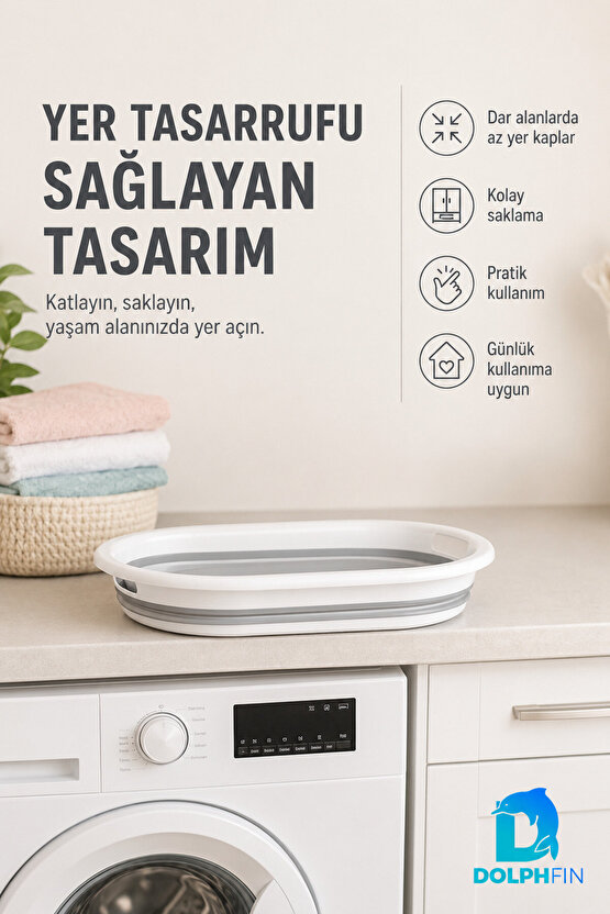 Katlanır Sele 27 LT Ev Dolap Banyo Düzenleyici Organizer