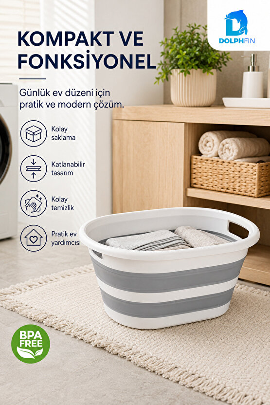 Katlanır Sele 27 LT Ev Dolap Banyo Düzenleyici Organizer