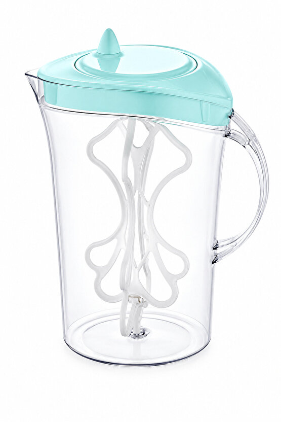 Mixer Sürahi 2,6 Lt Kapaklı Ayran Karıştırıcı Plastik Sürahi