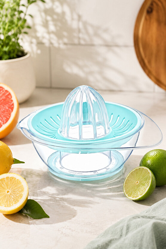 Kristal Narenciye Sıkacağı Kaymaz Tabanlı Limon Portakal Sıkacağı