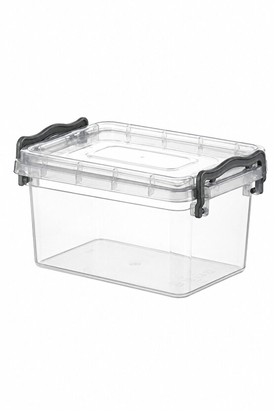 Midi Box Saklama Kabı 6 L Kapaklı Plastik Mutfak Düzenleyici