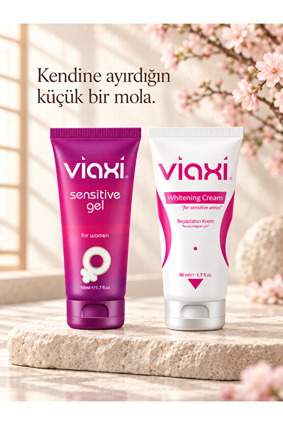Sensitive Gel 50 ml + Whitening Cream 50 ml – İkili Özel Bölge Bakım Seti