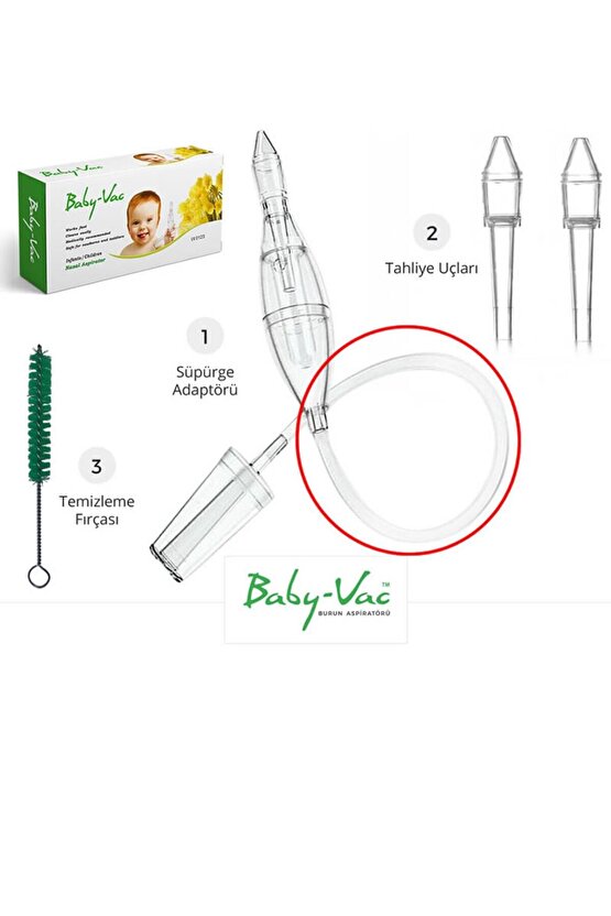 Burun Aspiratörü Yedek Hortum 1 Adet
