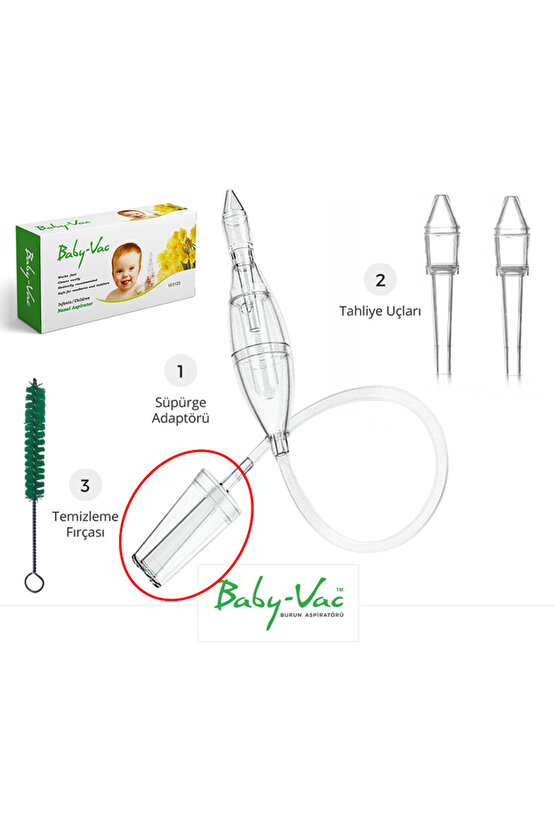 Burun Aspiratörü Süpürge Adaptörü