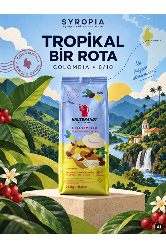 Colombia Çekirdek Kahve 250 gr