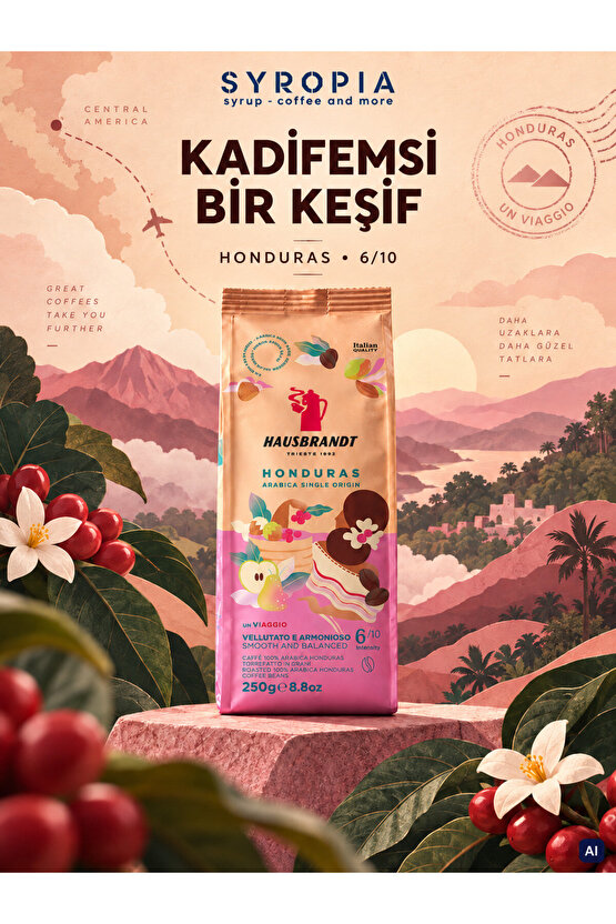 Hounduras Çekirdek Kahve 250 gr