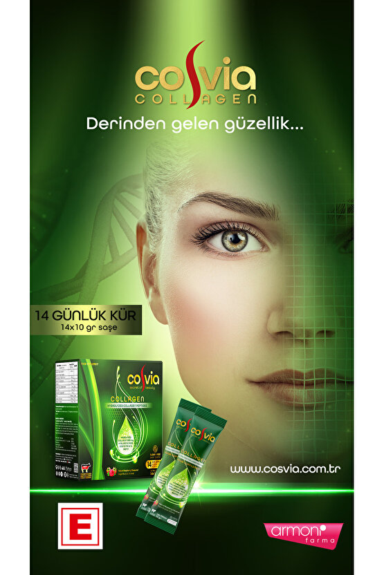 Collagen Hidrolize Peptid 3 Pk. 90 Saşe (3 Aylık)