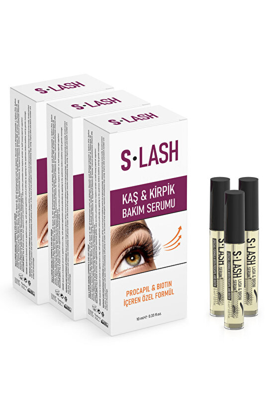 Kaş Ve Kirpik Serumu 10 ml (3 Adet)