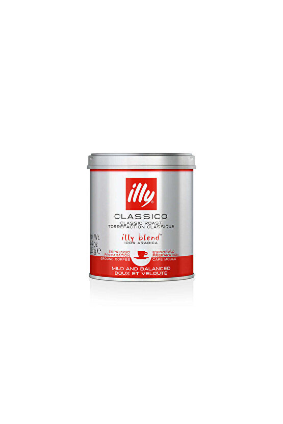 Classico Roast Öğütülmüş Kahve Teneke (8871) 125 gr