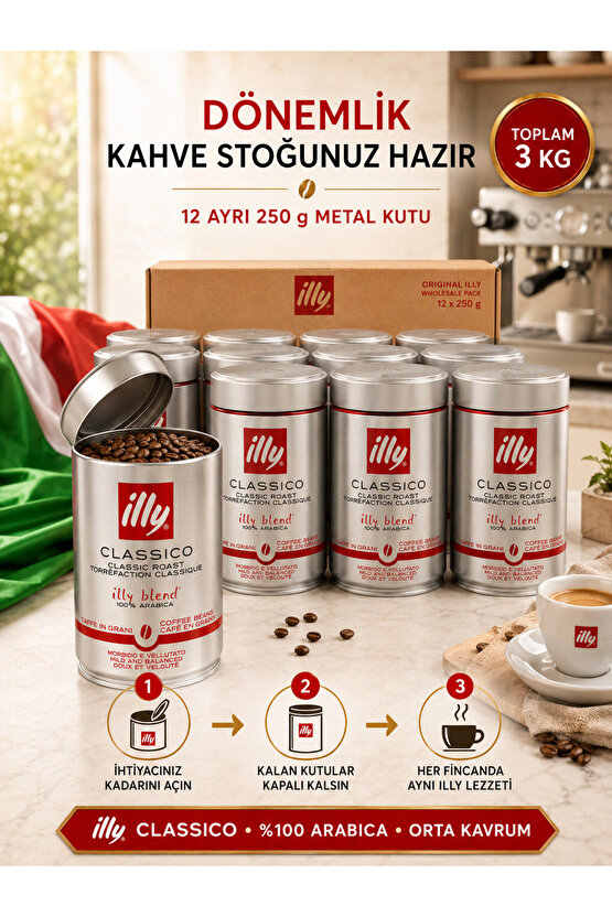 Çekirdek Kahve 12li Paket - Orijinal Kutu