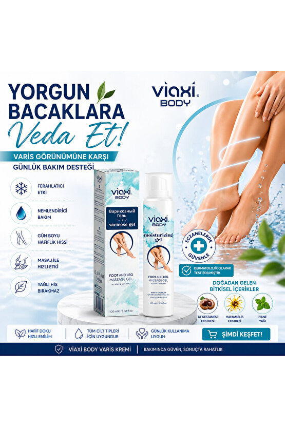 Bacaklar Için Rahatlatıcı Jeli 100 Ml. 