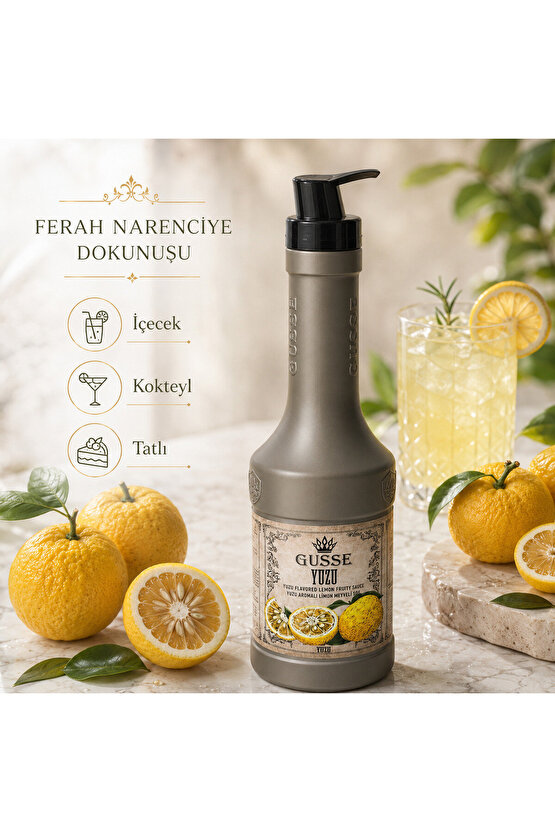 Gusse Yuzu Aromalı Meyve Püresi 1.1 Kg