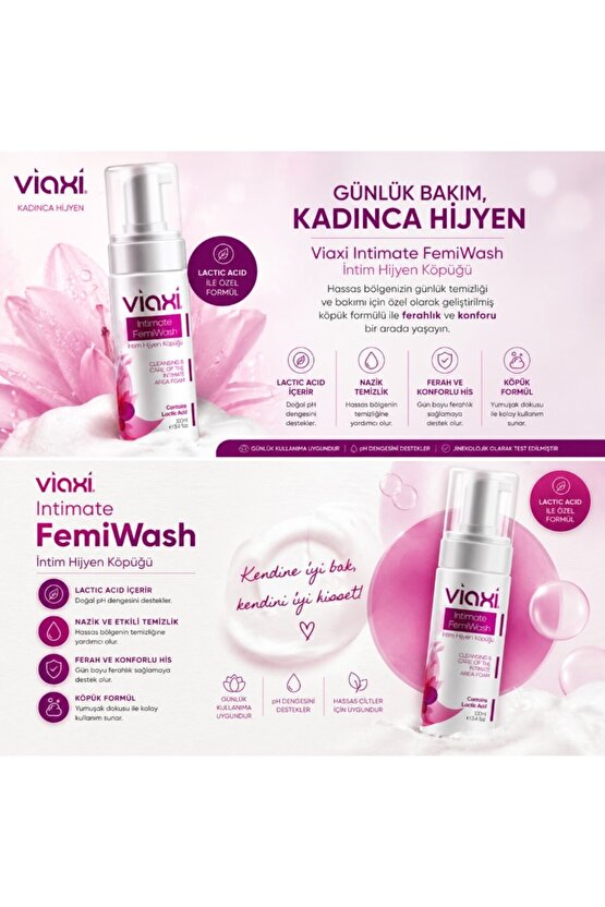Intimate FemiWash 100 ml Özel Kokulu Genital Hjyen Köpüğü