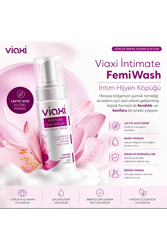 Intimate FemiWash 100 ml Özel Kokulu Genital Hjyen Köpüğü