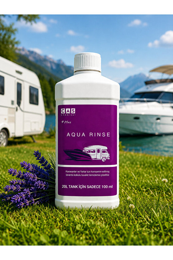 Premium Karavan Bakım Seti – Aqua Blue + Aqua Rinse Lavanta + Kahve Makinesi Temizleyici