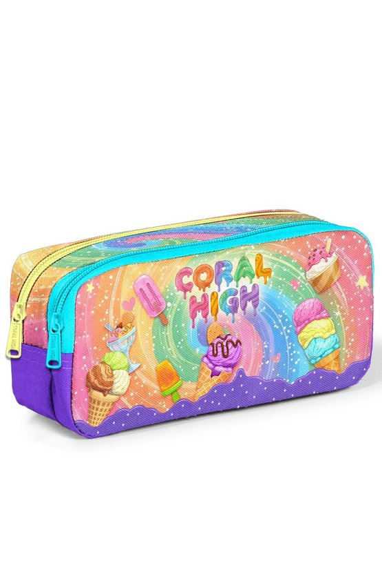Kids Milka Dondurma Desenli 3’lü Okul Çanta Seti SET0133254