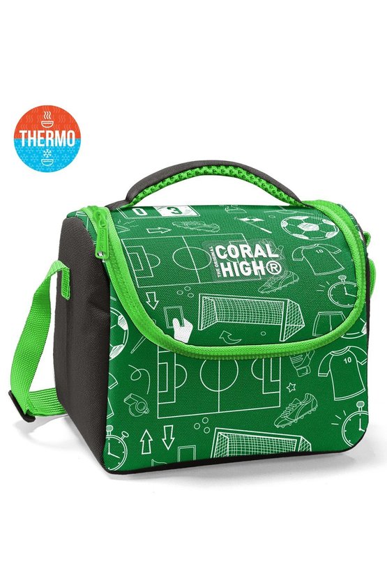 Kids Yeşil Futbol Desenli 3lü Okul Çanta Seti SET0133247