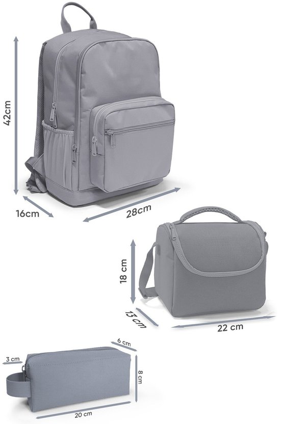 Saks Kamuflaj Desenli 3’lü Okul Çanta Seti SET0133239