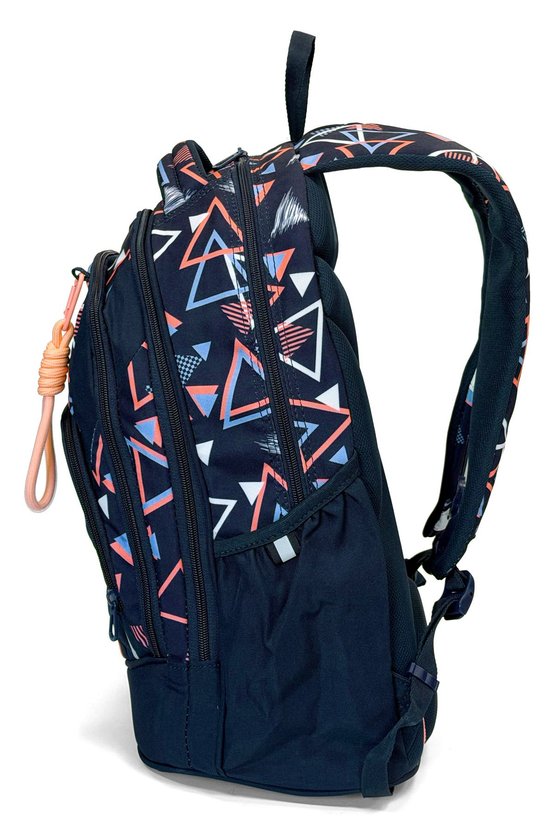 Geometrik Desenli Okul Sırt Çantası 24455