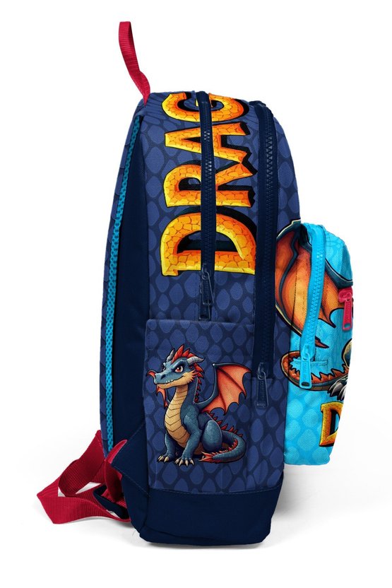 Kids Dragon Desenli Okul Sırt Çantası 33213
