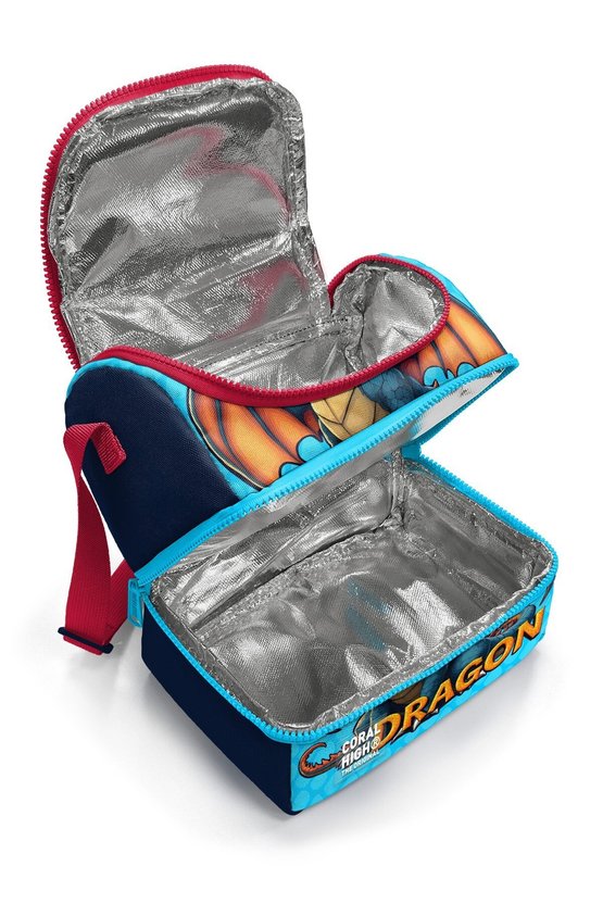 Kids Dragon Desenli Thermo İki Katlı Beslenme Çantası 37206
