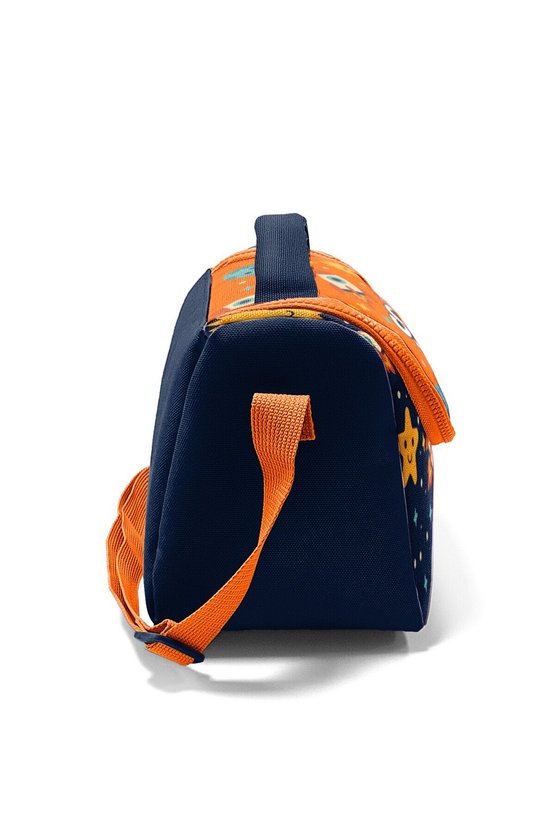 Kids Lacivert Uzay Desenli Thermo Beslenme Çantası 37160