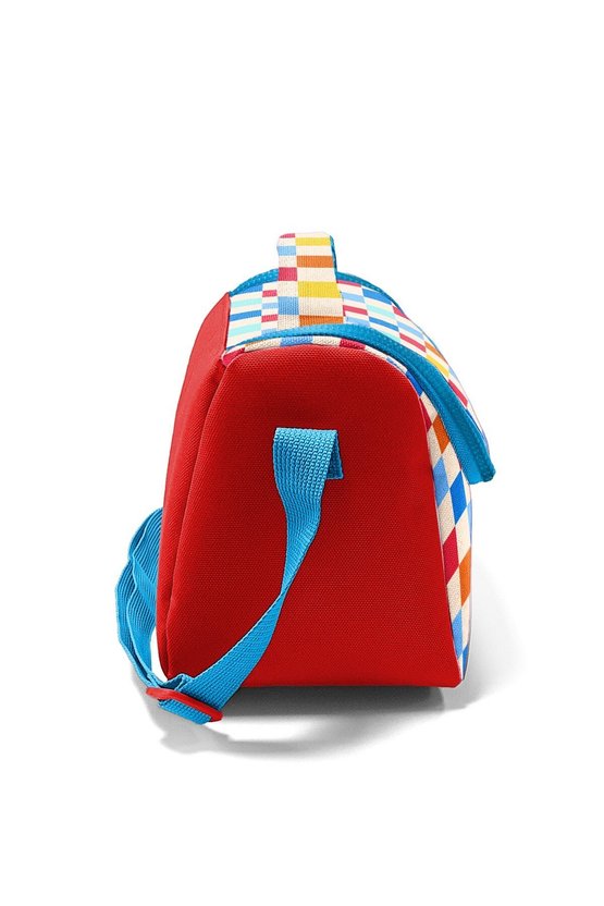 Kids Çok Renkli Dama Desenli Thermo Beslenme Çantası 37125