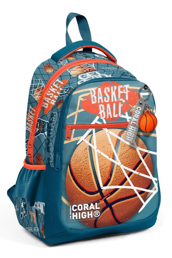 Kids Okul Çantası Nefti Turuncu Basketbol 23651