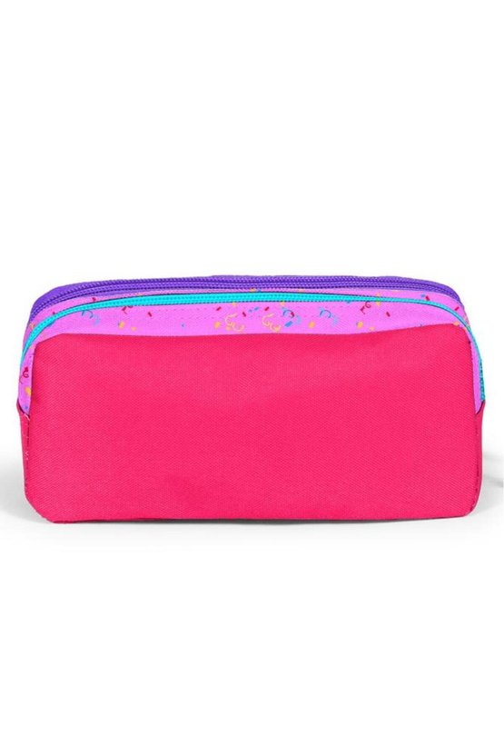 GOSHOPYA Pembe Turkuaz K-Pop Desenli 3’lü Okul Çanta Seti GOSET0114427