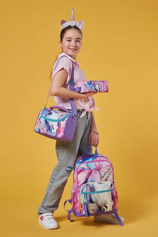 Unicorn Desenli 3’lü Okul Çanta Seti SET0123634