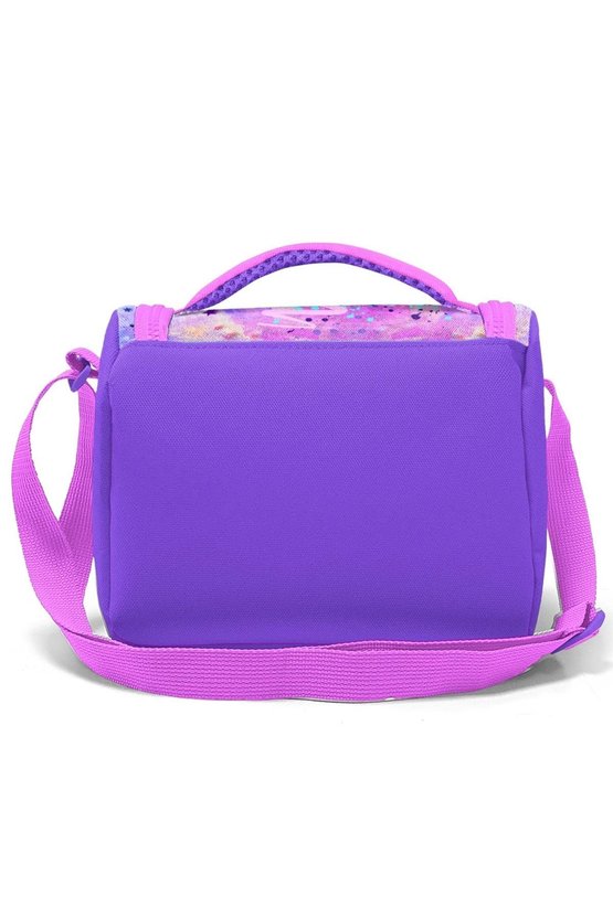 YAYGAN Coral High Kids Pembe Mor Fashion Girl Desenli 3’lü Okul Çanta Seti 23755-MİX3