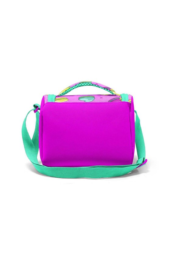 Kids Açık Pembe Su Yeşili Makaron Desenli 3’lü Okul Çanta Seti SET0123462