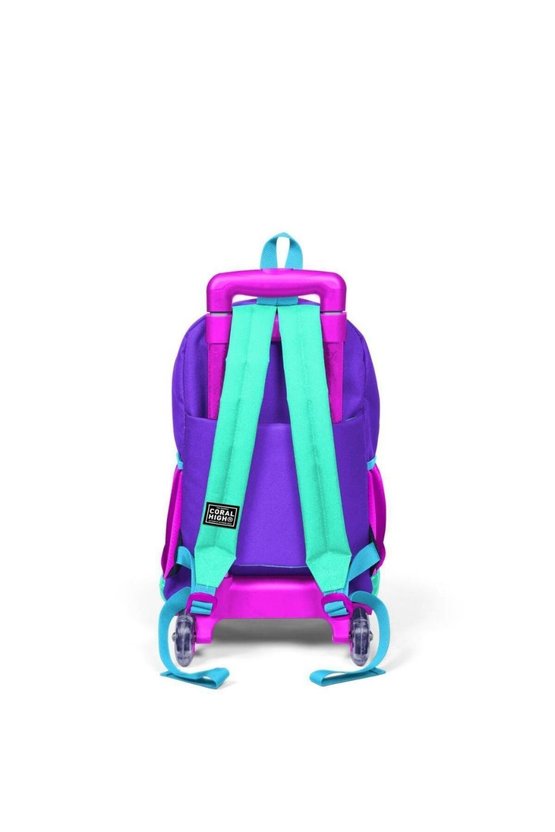 Kids Mor Renk Detaylı 3lü Çanta Seti GOSET0123934