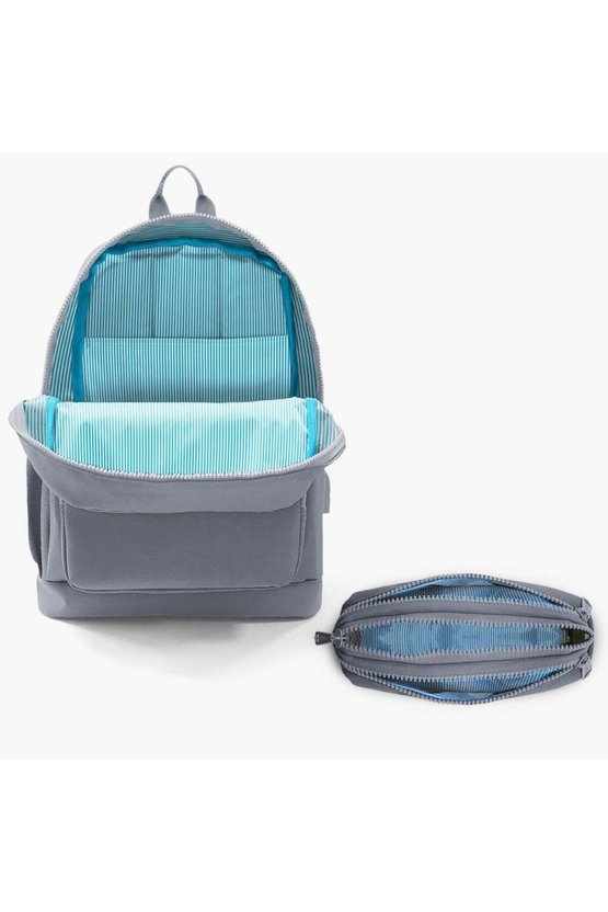 Kids Neon Mercan Su Yeşili Alpaka Desenli USBli 2li Okul Çanta Seti GOSET0223268