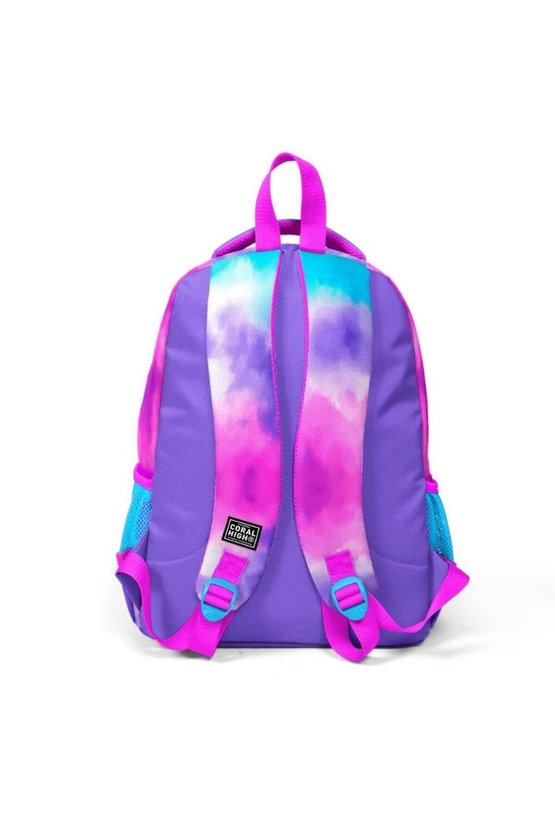 Kids Renkli Batik Unicorn Dondurma Desenli 2li Okul Çanta Seti GOSET0223480