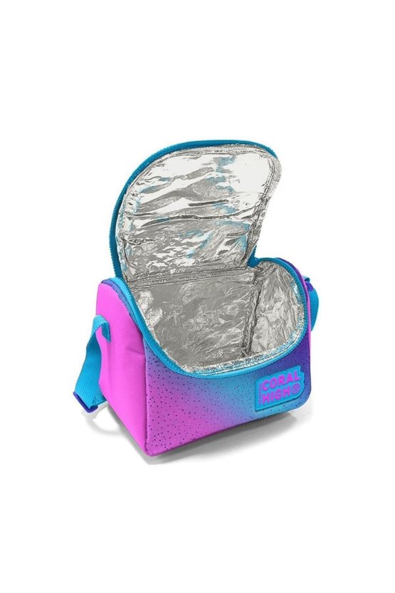 Kids Açık Pembe Mavi Kaplumbağa Desenli 3’lü Okul Çanta Seti GOSET0123497
