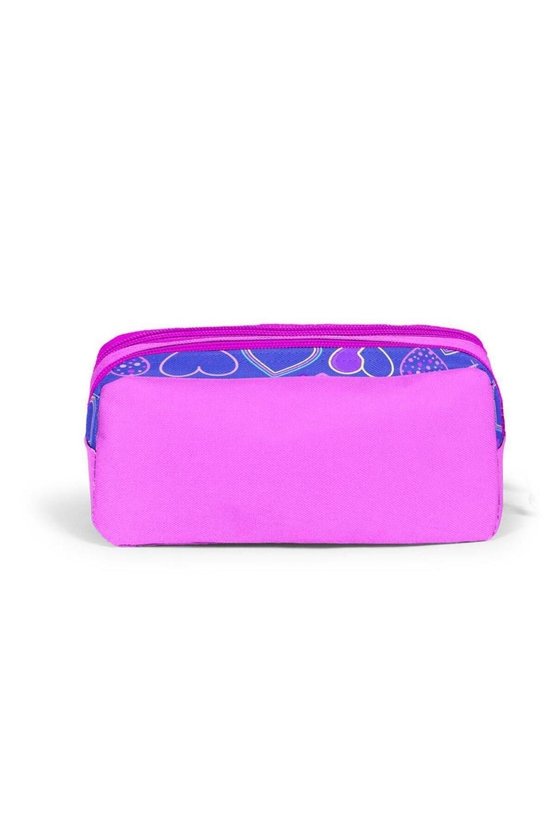 Kids Açık Pembe Lavanta Kalp Desenli 2liOkul Çanta Seti GOSET0223401