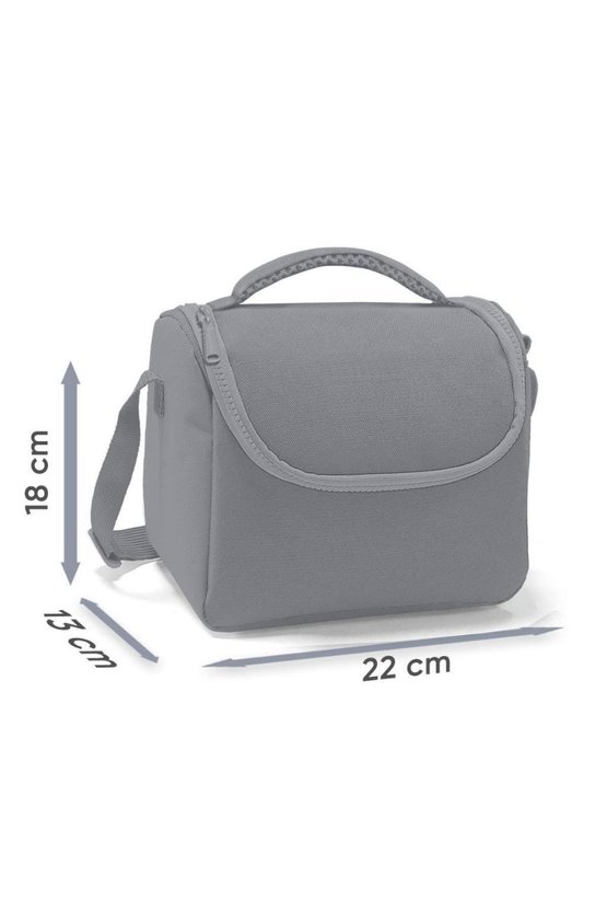 Civit Kırmızı Uzay Desenli Okul Sırt Çantası,thermo Beslenme,kalemlik, 3lü Okul Set Go23116set02