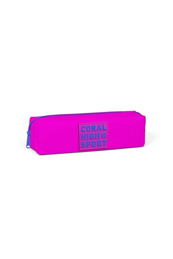 Sport Pembe Mavi Tek Bölmeli Kalem Çantası 22345
