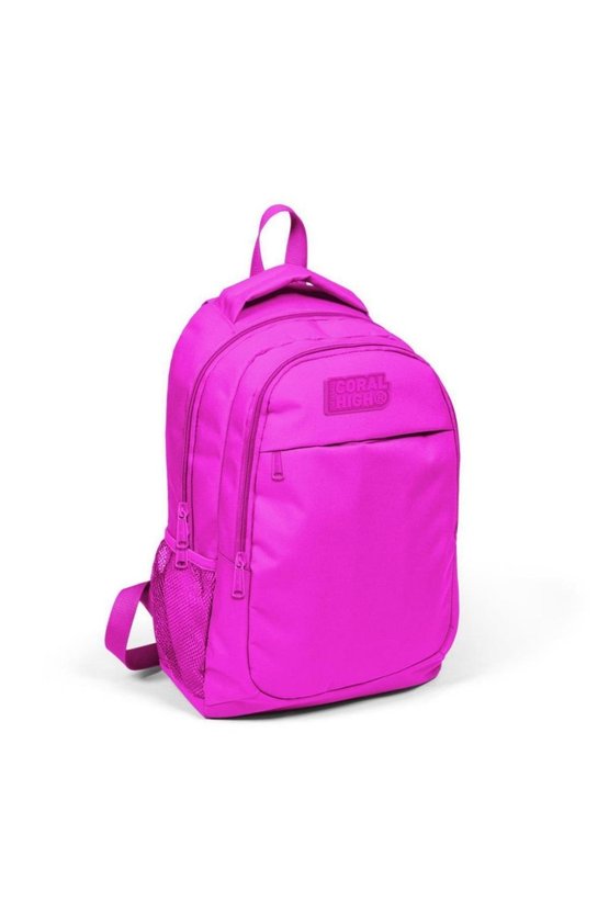 Kids Pembe Üç Bölmeli Okul Sırt Çantası 14396
