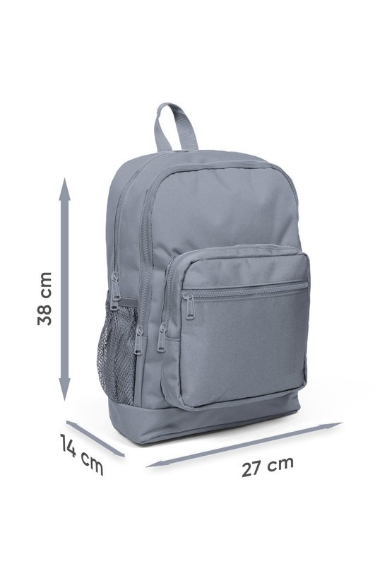 Kids Lavanta Dört Bölmeli USB Şarjlı Kulaklık Çıkışlı Okul Sırt Çantası 23803