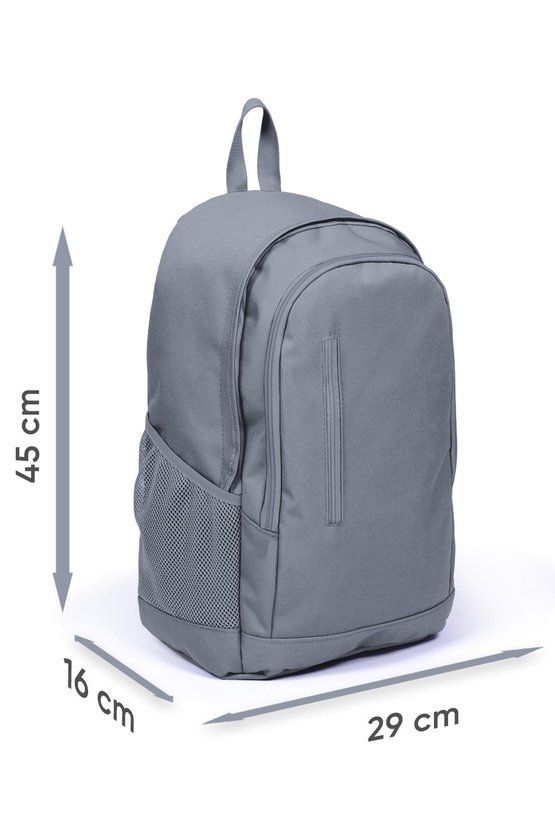 Sport Neon Mercan Üç Bölmeli Usb Şarjlı Kulaklık Çıkışlı Sırt Çantası 23235